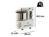 Спиральный Тестомес Spiralmac 5кг., 10 скоростей, реверс, с высокой гидратацией 90%, 370Вт.. для тяжелого теста.